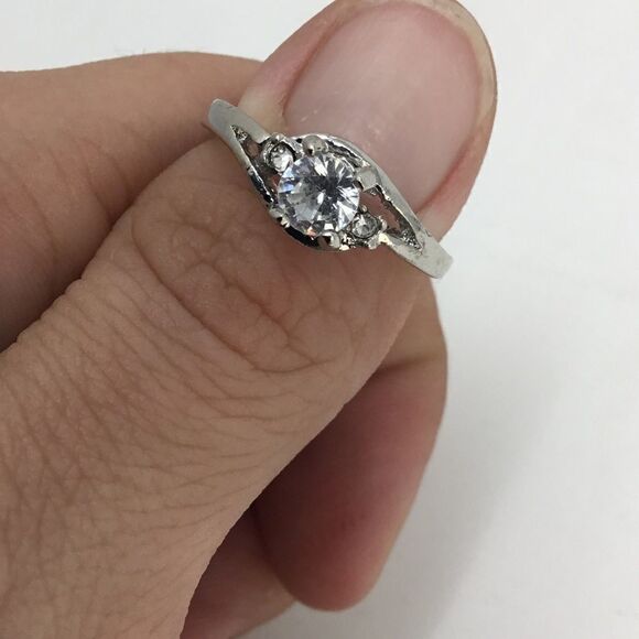 3/4 ct. CZ Round Fashion Ring (H15) - Picture 1 of 6